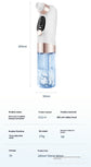 Oxygen Injection Skin Spray Beauty Instrument with sleek design, water chamber, and adjustable settings for home skincare.