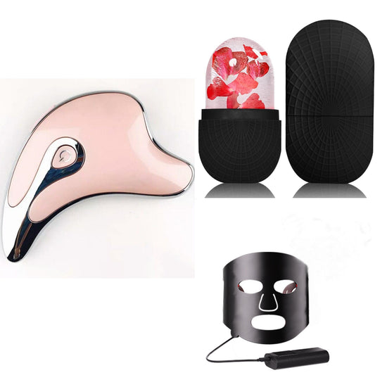 LED Microcurrent Gua Sha Massager rechargeable