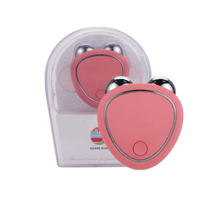 Portable microcurrent face lifting massager